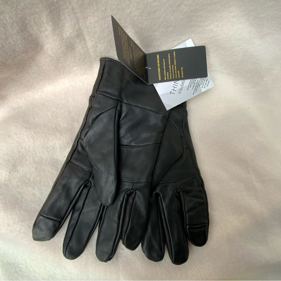 3M Thinsulate Genuine Leather Gloves - Black Sz 2XL - Picture 6 of 9